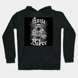 Anita Baker Sweet Love Metal Illustration Skull Horror Hoodie